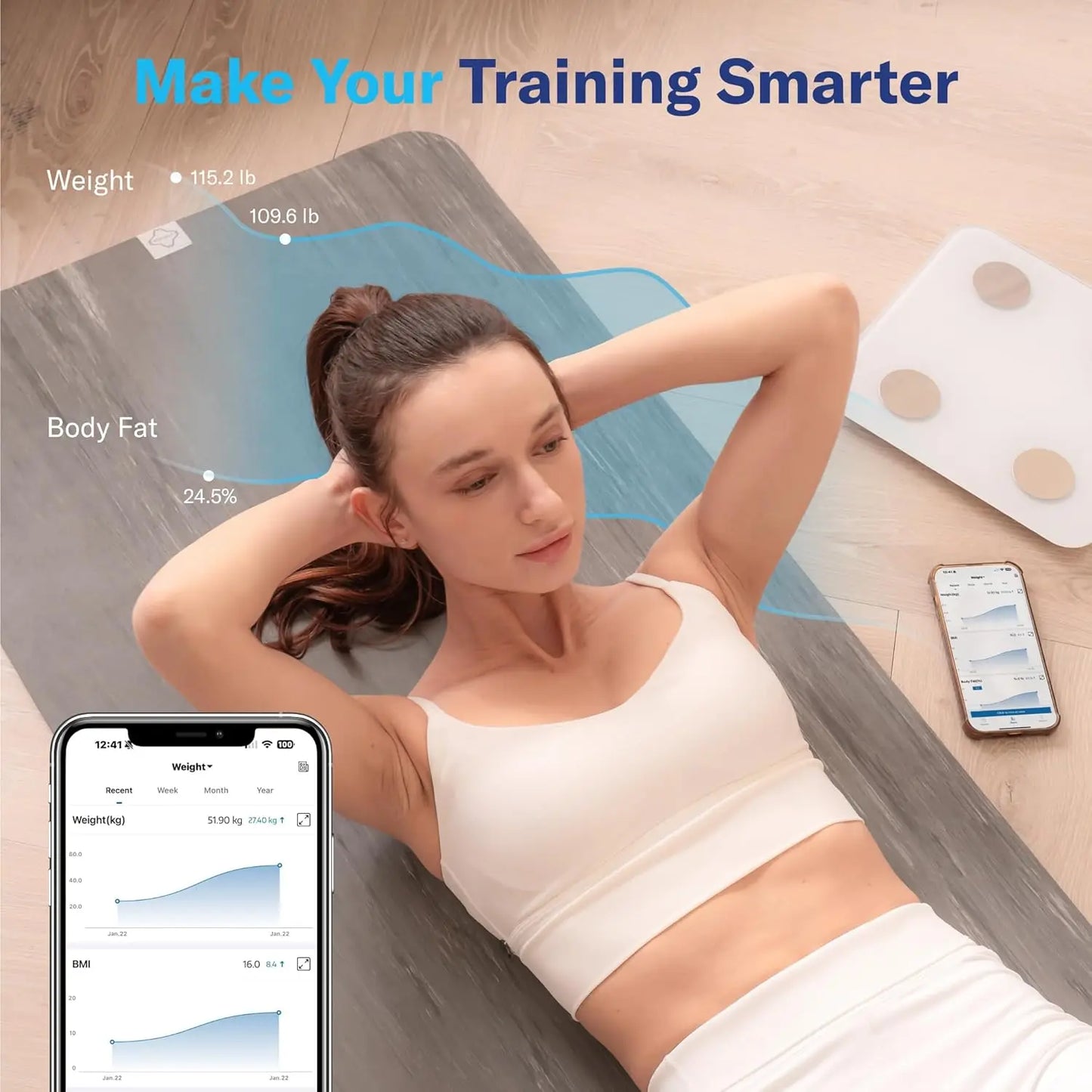 Alcedo GlowBody Smart Scale